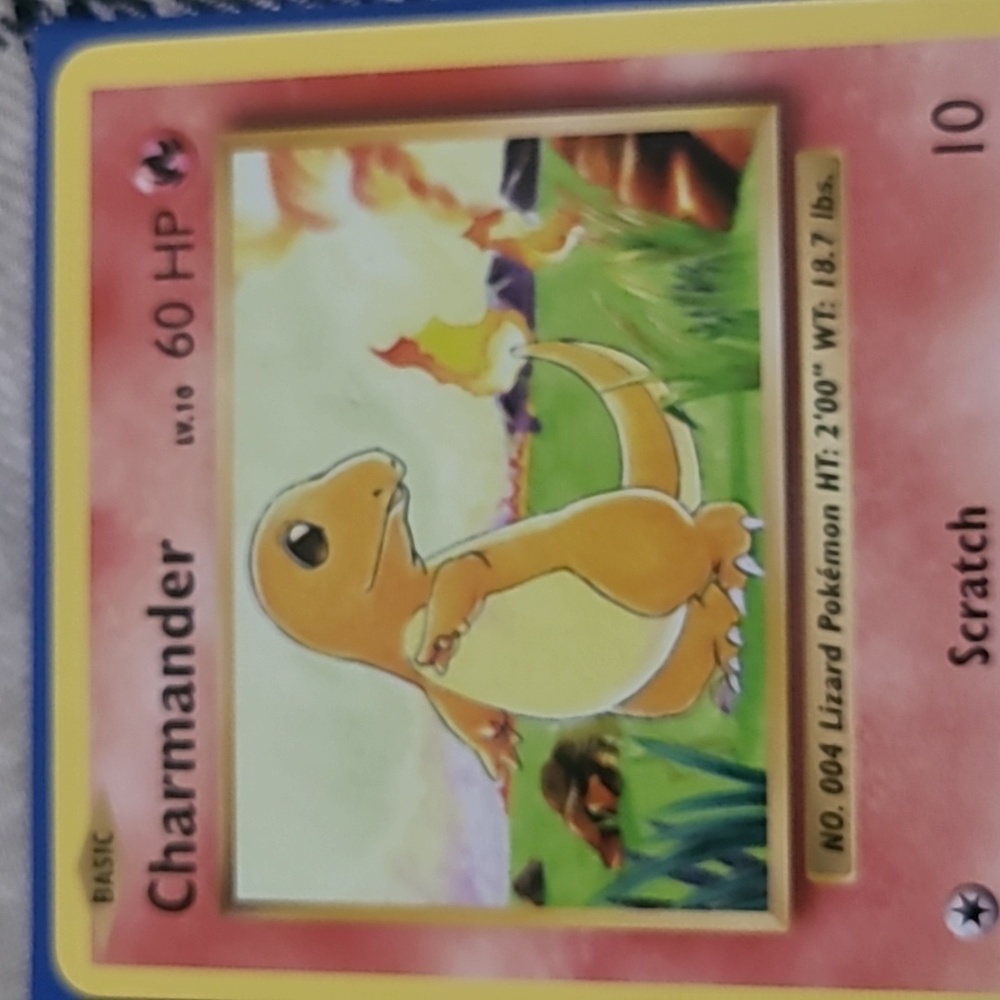 2016 Charmander Pokémon Card